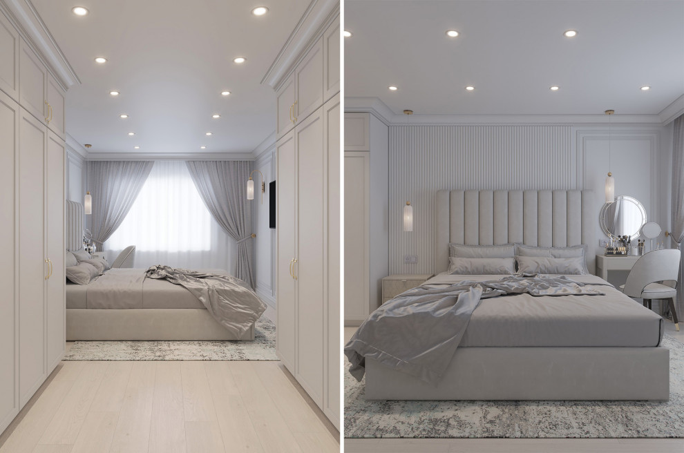 Дизайн интерьера четырехкомнатной квартиры