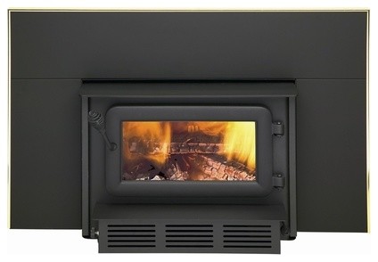 Flame Xtd 1 5 I Small Woodburning Insert With Black Faceplate