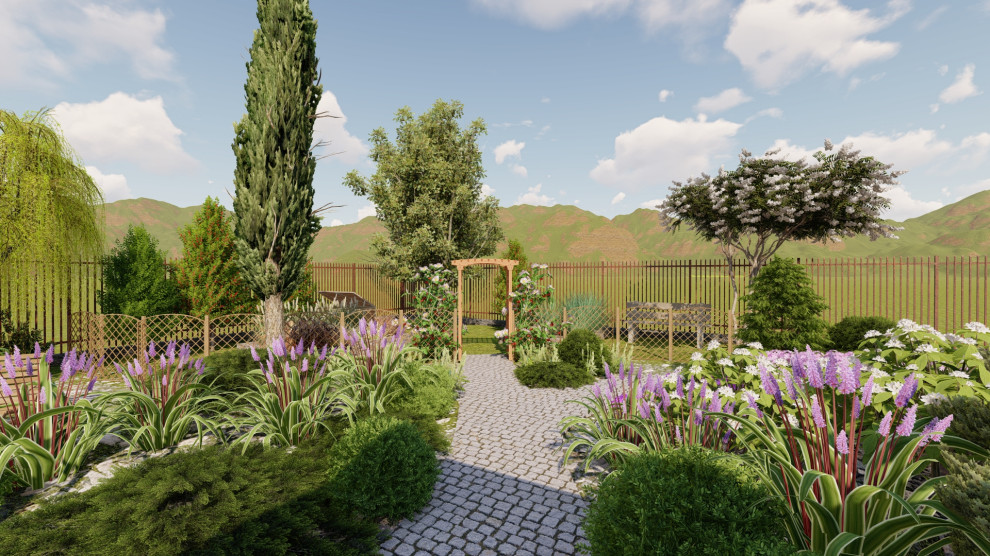 Каменистые устройства на участке 7 соток. "День/Ночь"