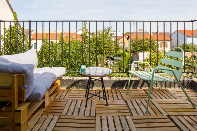 Terrasse eclectic-deck