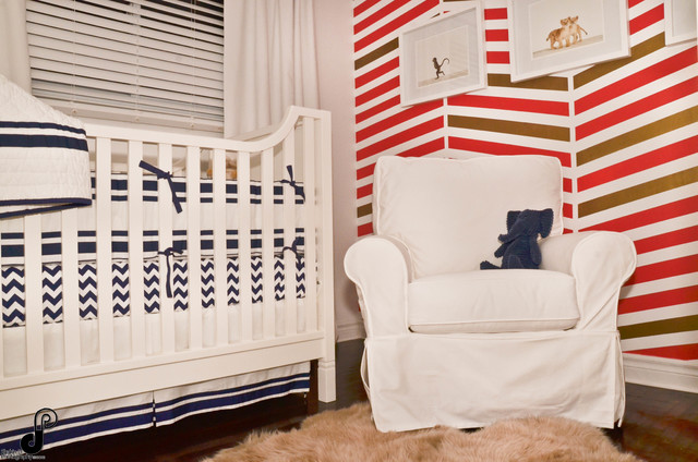 Golden  Raspberry Nursery klassisch-modern-babyzimmer