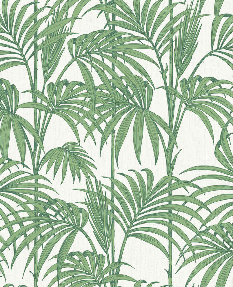 Honolulu Palm Green Wallpaper by Julien MacDonald