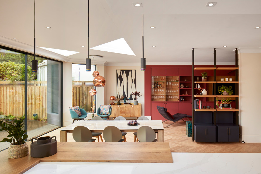 Colourful Morden Family House - Modern - Dining Room - London - by ...