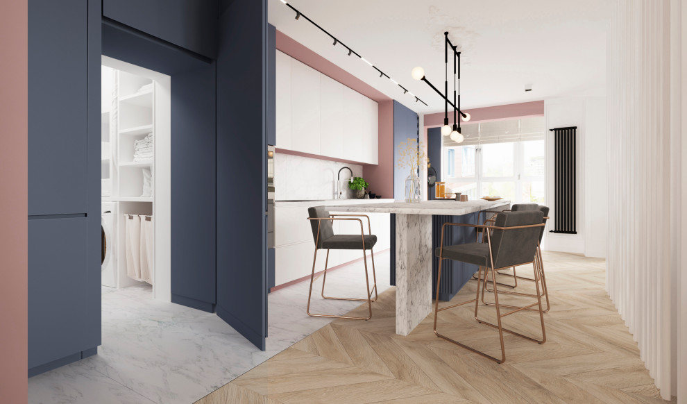 Квартира с яркими акцентами