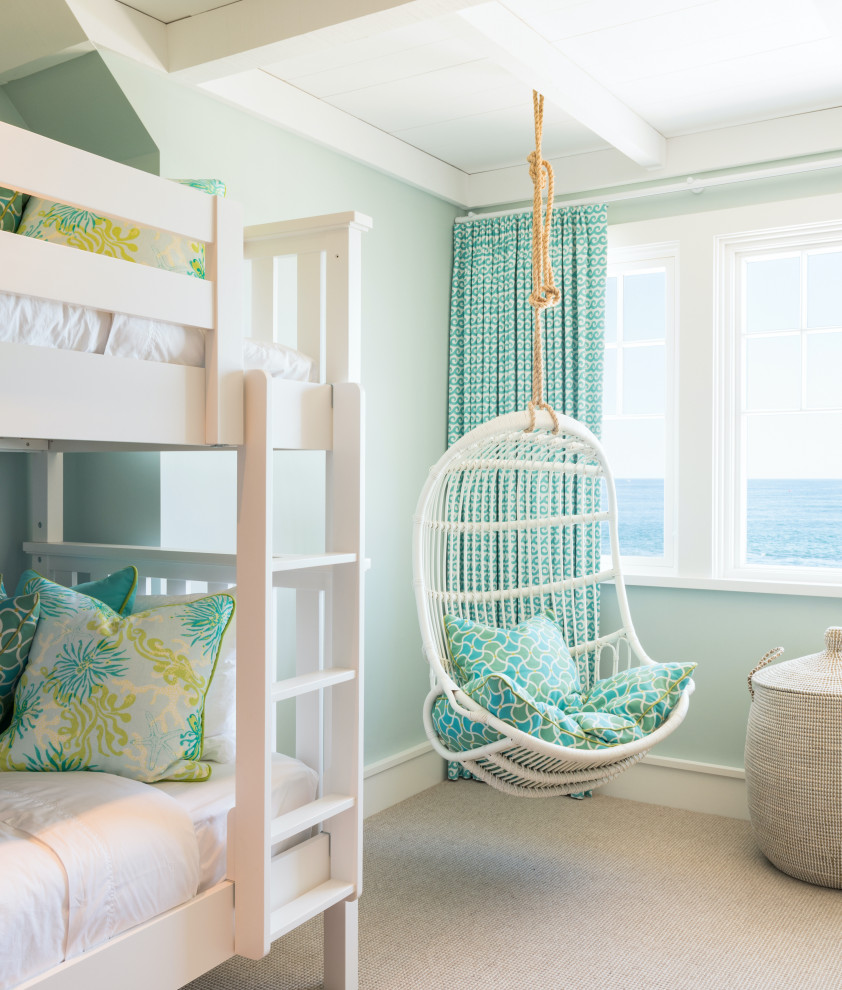 Photo of a beach style kids' room in Boston.