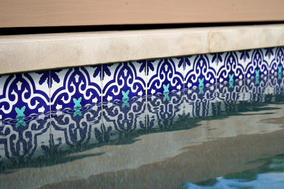 Pool - small side yard pool idea in Austin