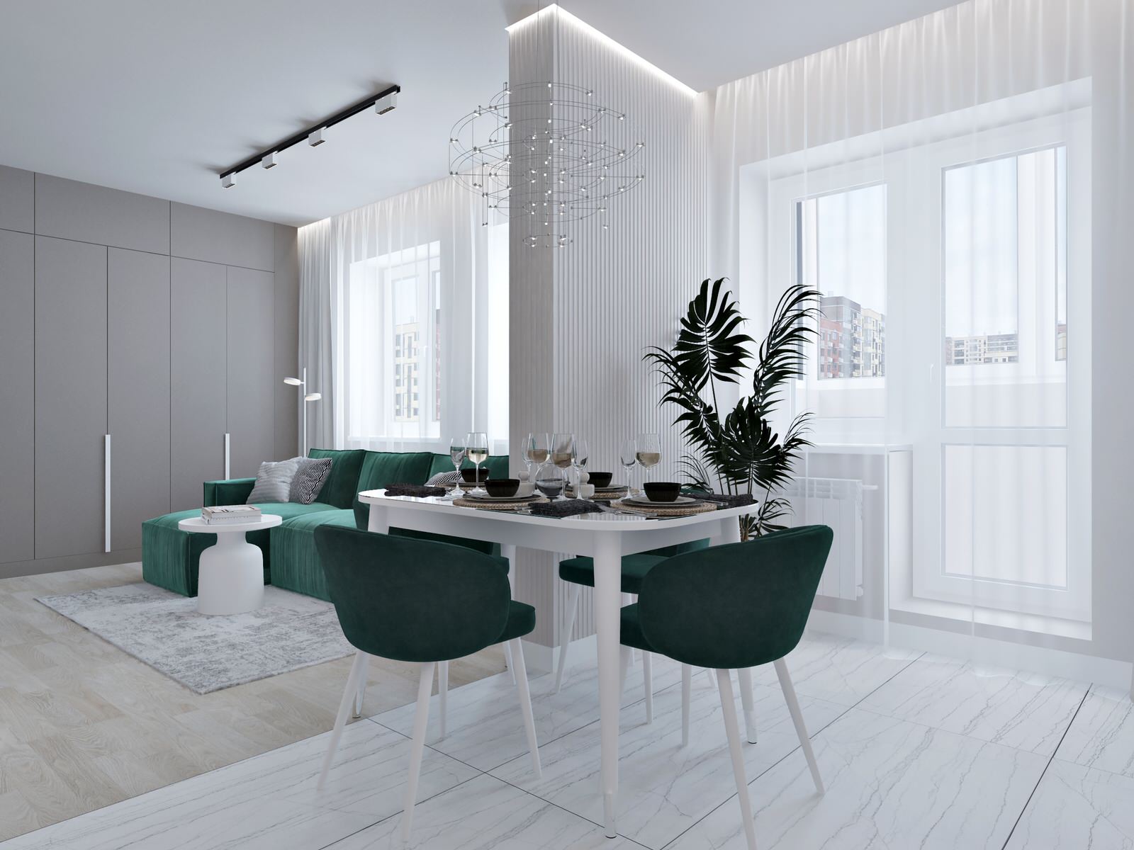 Трехкомнатная квартира, г. Пушкино