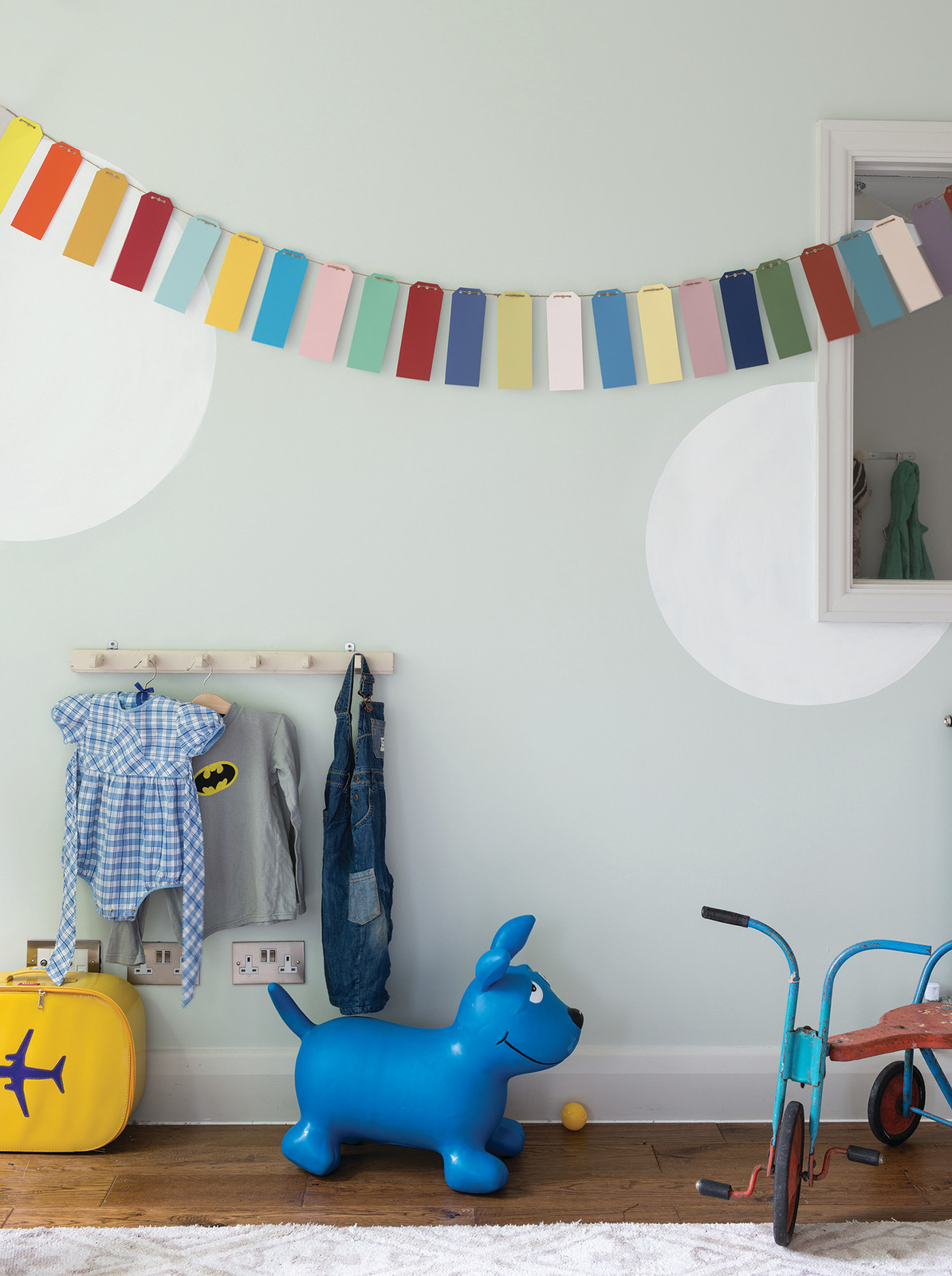 Идеи декора детских комнат в красках Farrow & Ball