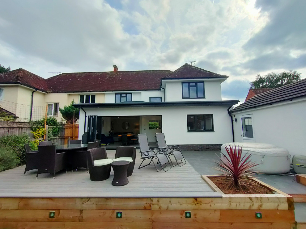 Design ideas for a modern terrace in Devon.