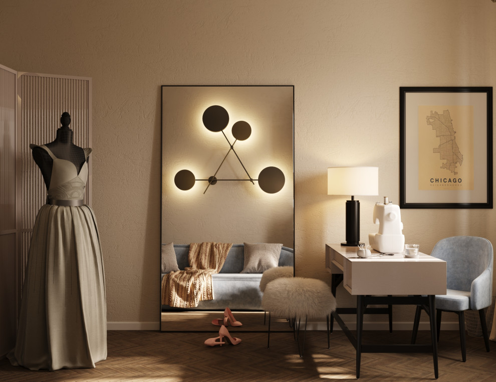 Дизайн интерьера рабочего кабинета