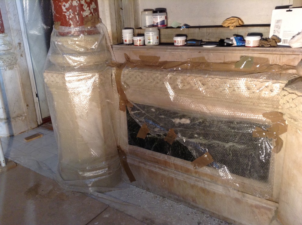 Реставрация мраморного иконостаса Вознесенского всеказчьего  собора г.Новочеркас