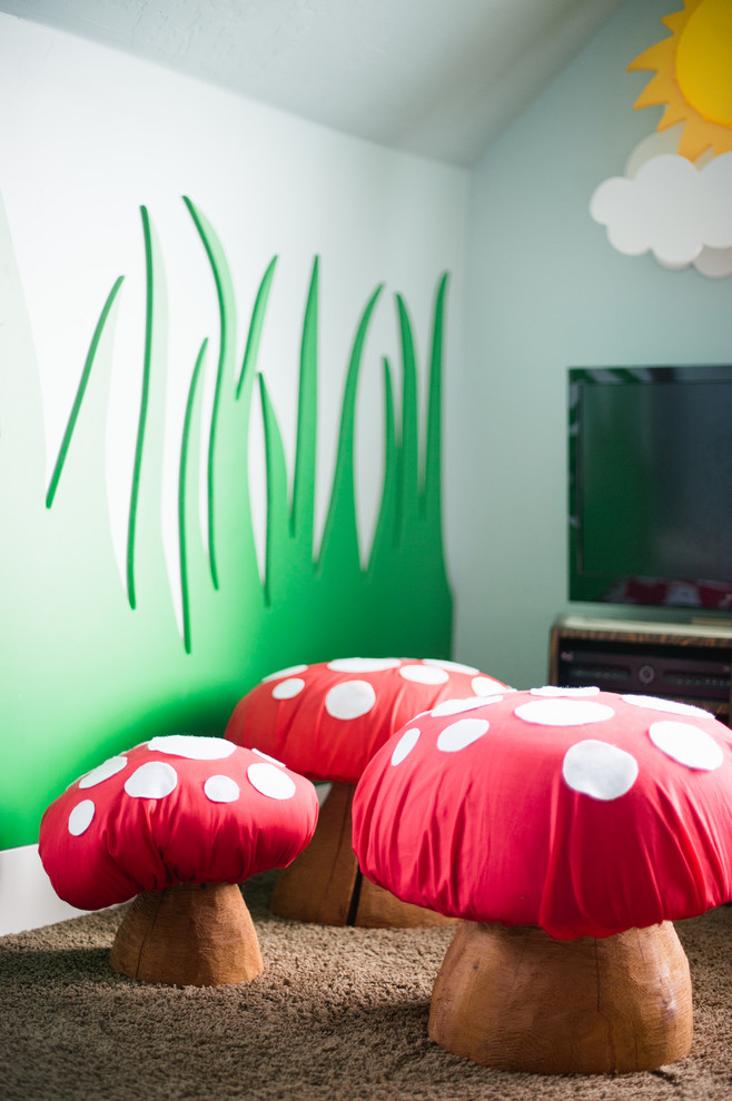 Kids' room - contemporary kids' room idea in Salt Lake City