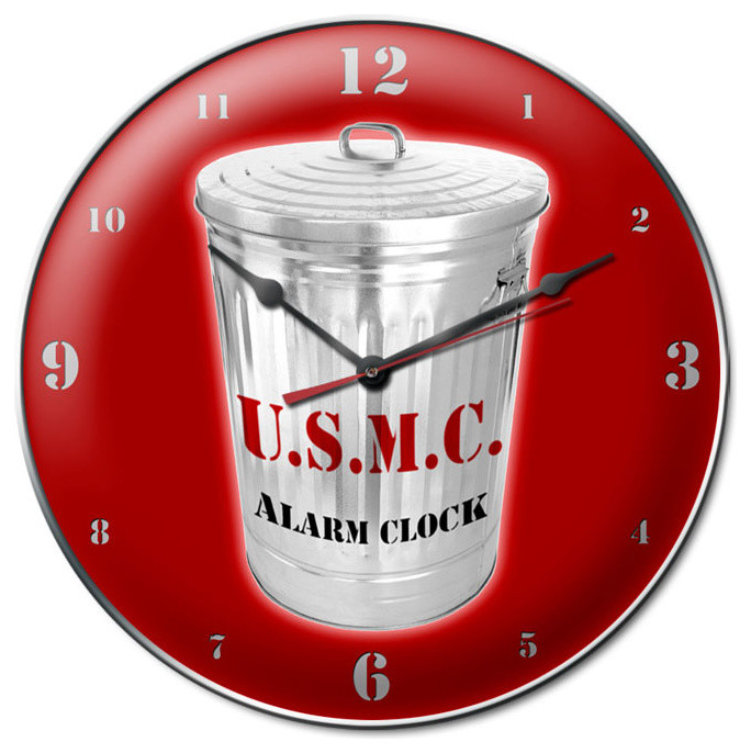 USMC Alarm Vintage Clock