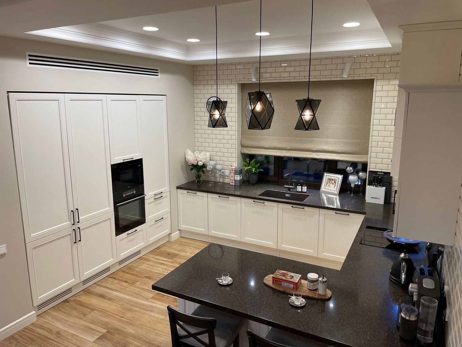 Кухня в загородном доме