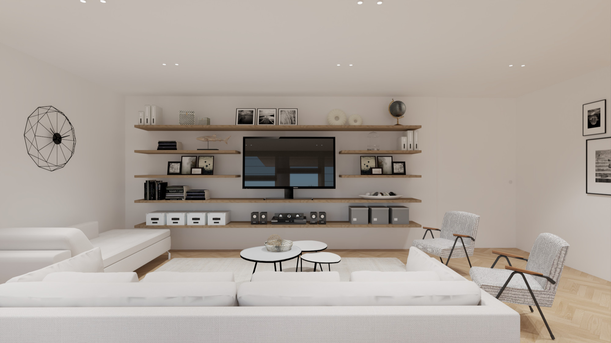 Interiorismo y decoración de piso con terraza