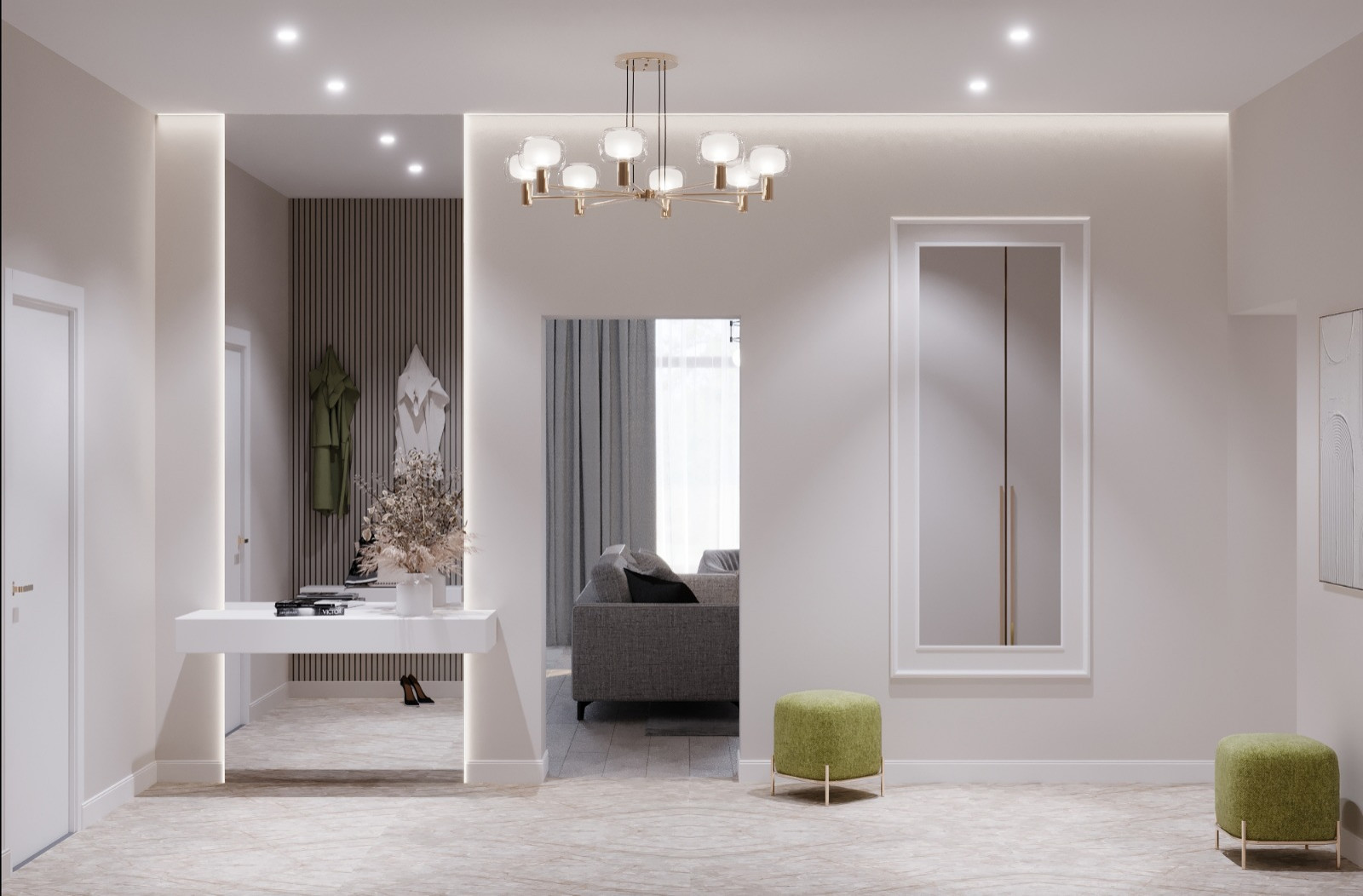 Современный интерьер для молодой семьи