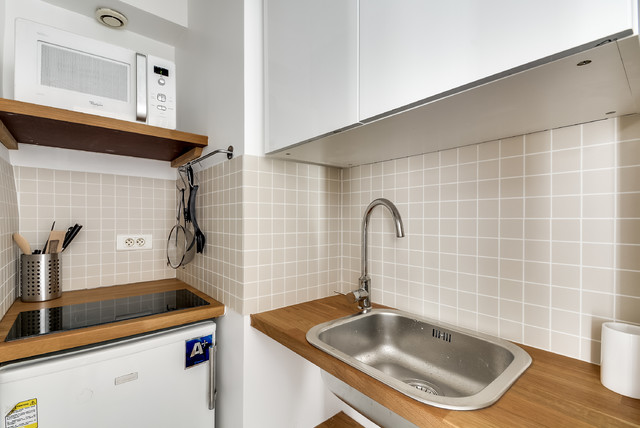 Studio Paris contemporary-kitchen