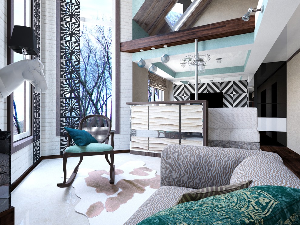 Гостиная в частном доме. Хабаровск, 2016