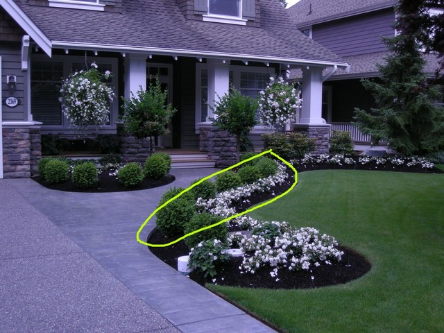 Loretta's flower bed 