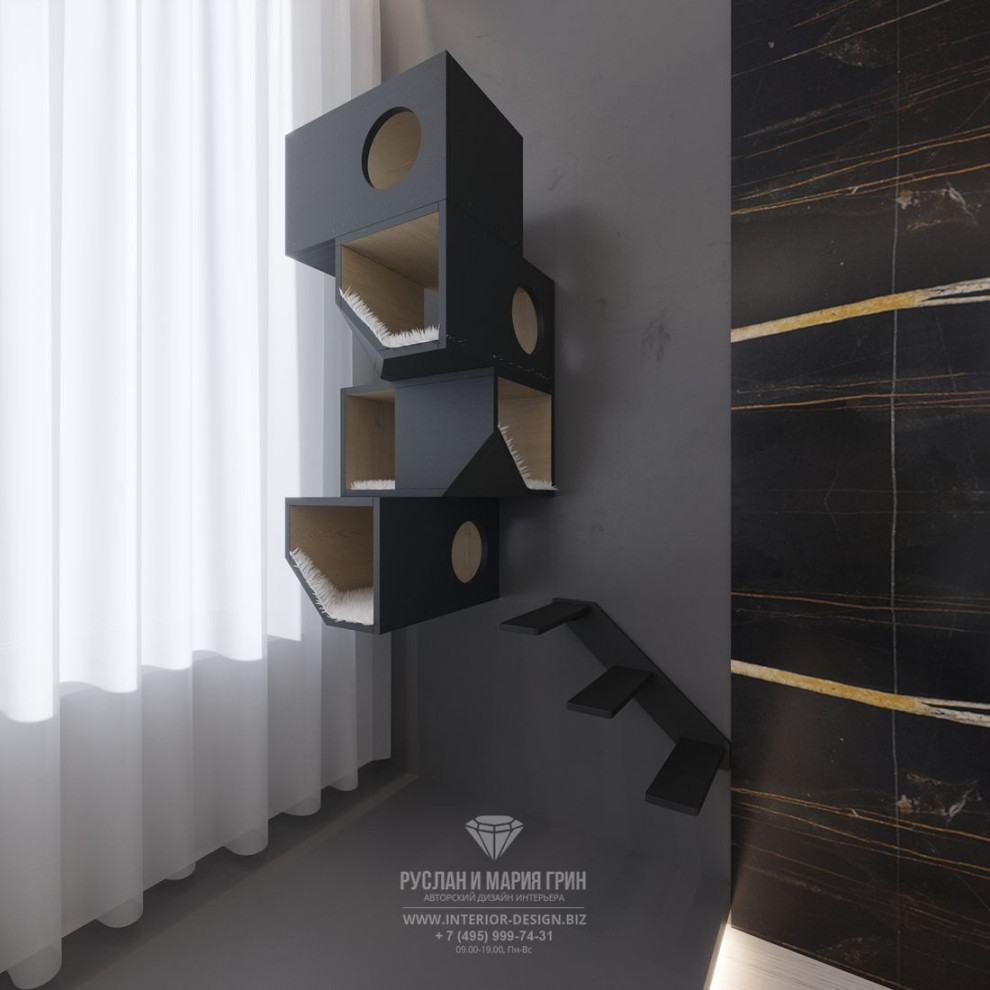 Дизайн квартиры в ЖК «Зиларт». Современный лофт