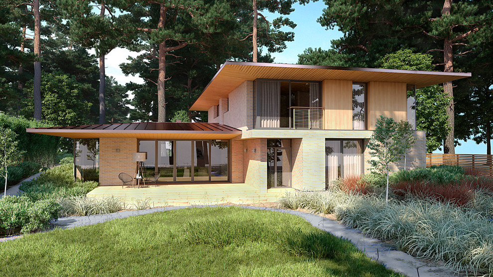 Жилой дом для семьи из 4 человек