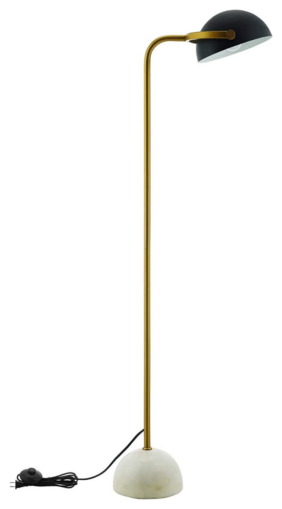 modern floor lamp marble base