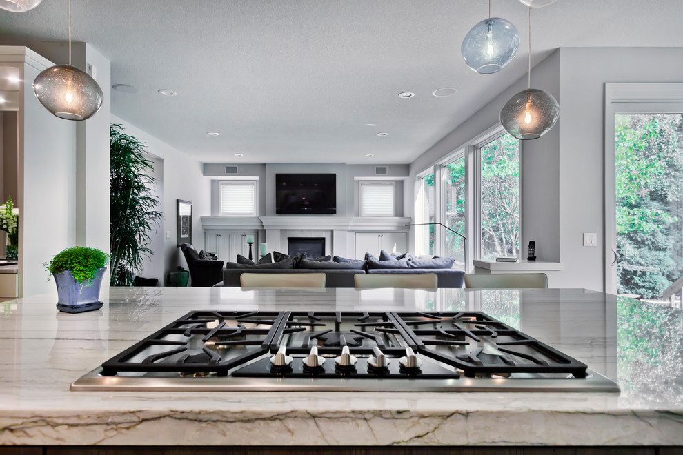Transitional kitchen photo in Minneapolis