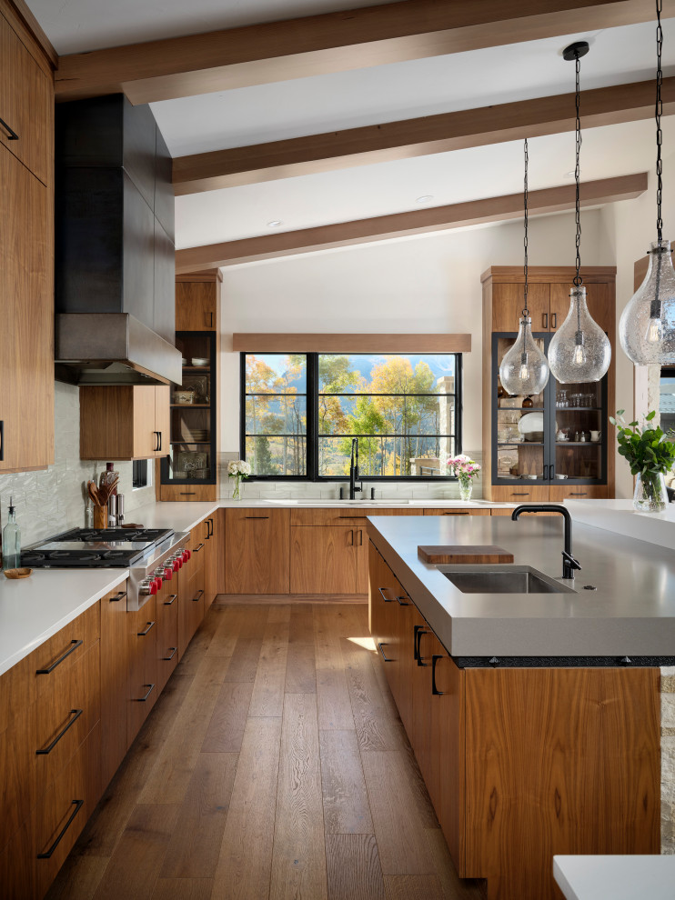 Modern Mountain at Angler Mountain - Rustic - Kitchen - Denver - by ...
