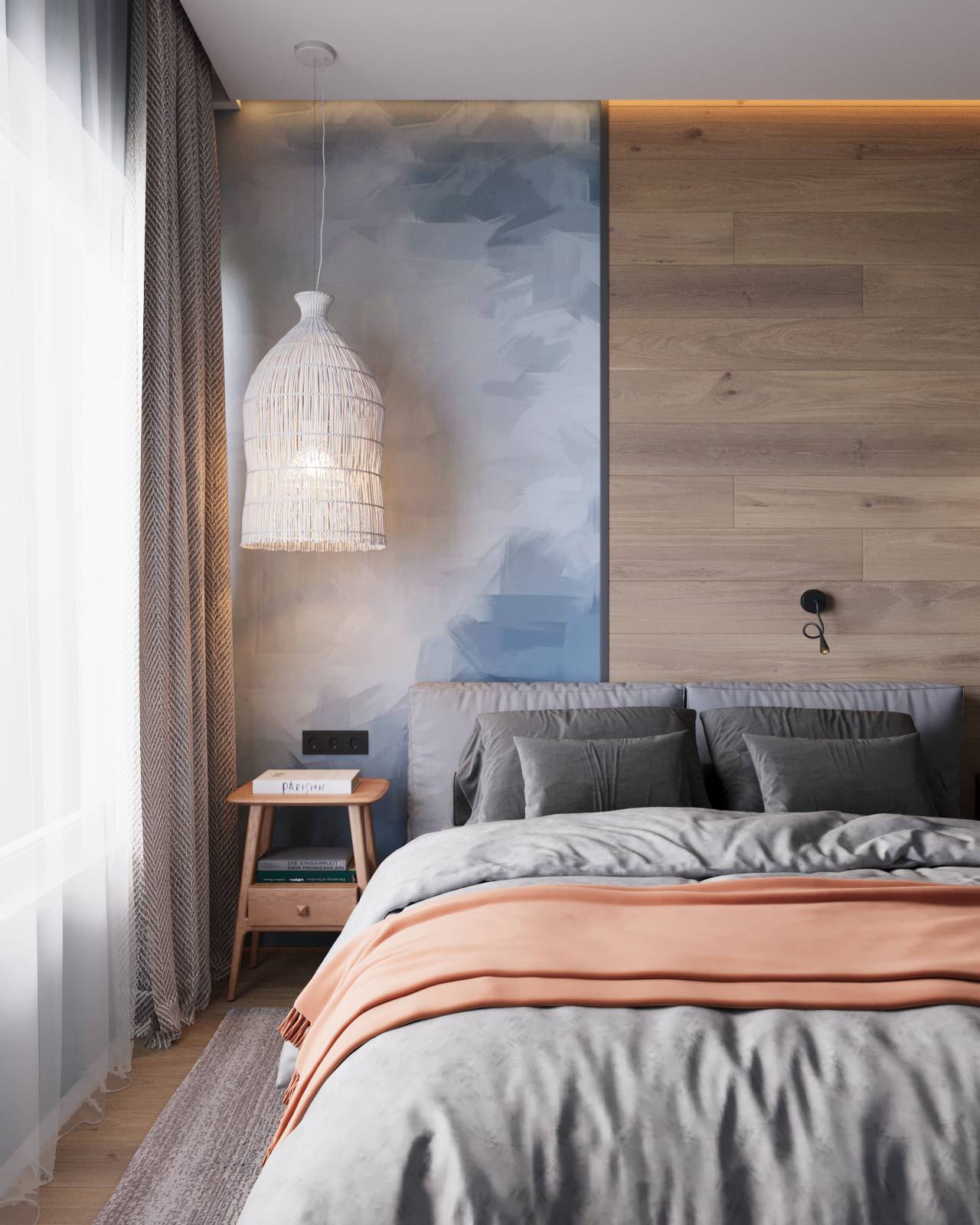 Проект однокомнатной квартиры в Санкт-Петербурге, очень самобытный