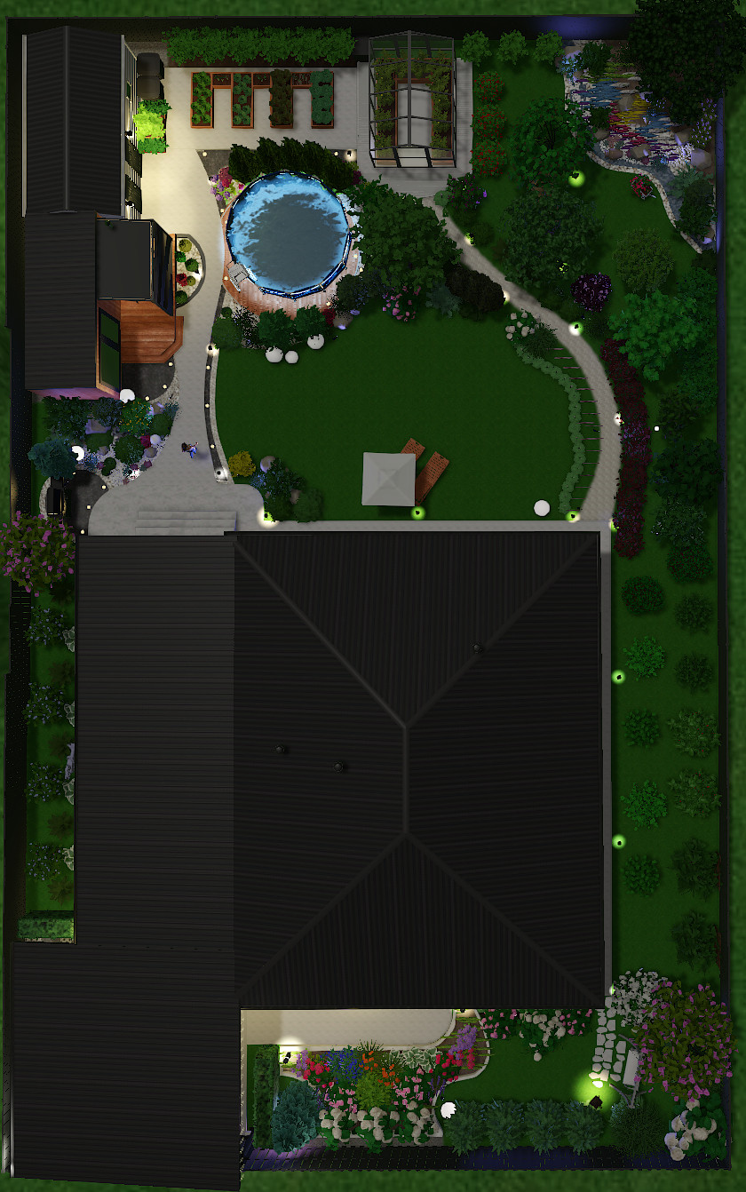 Проект участка 10 соток Новосибирская область