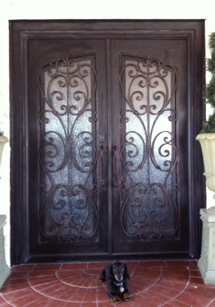 Milan Wrought Iron Double Door