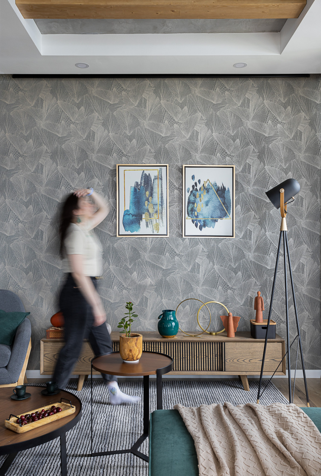 Съемка реализованного интерьера квартиры в ЖК Парк Горького