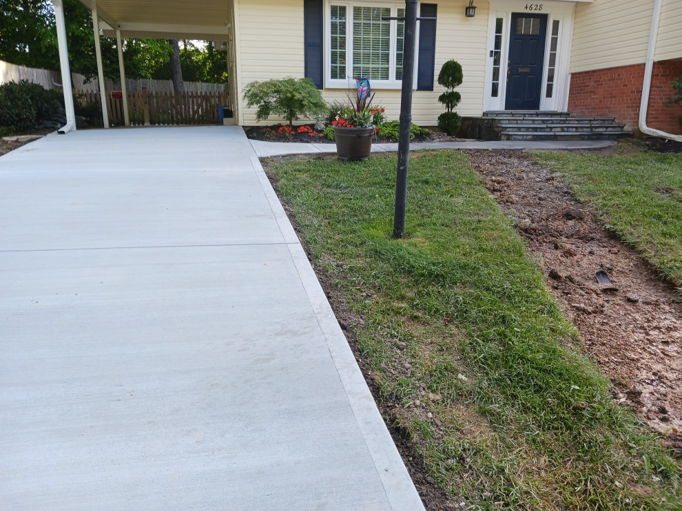 Concrete Driveway | Concrete Patio - Steps & Landing