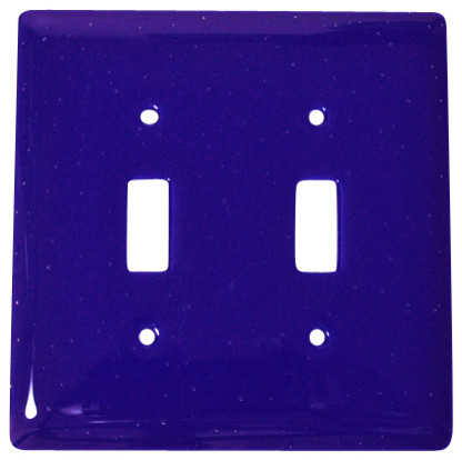 double wall plate with one switch