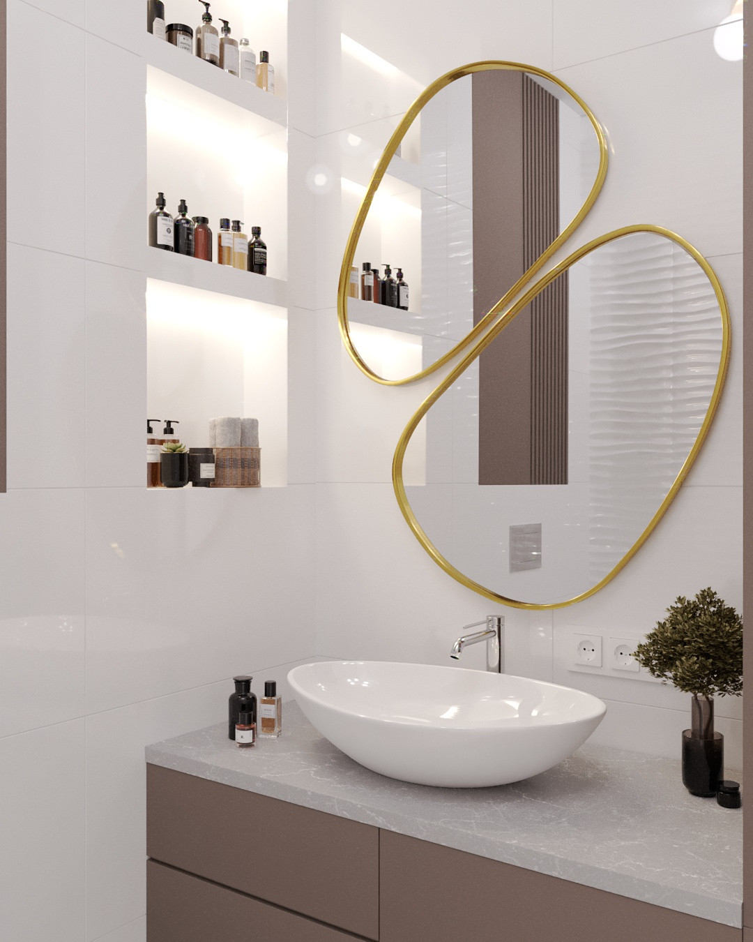 Трехмонтантная квартира для женщины