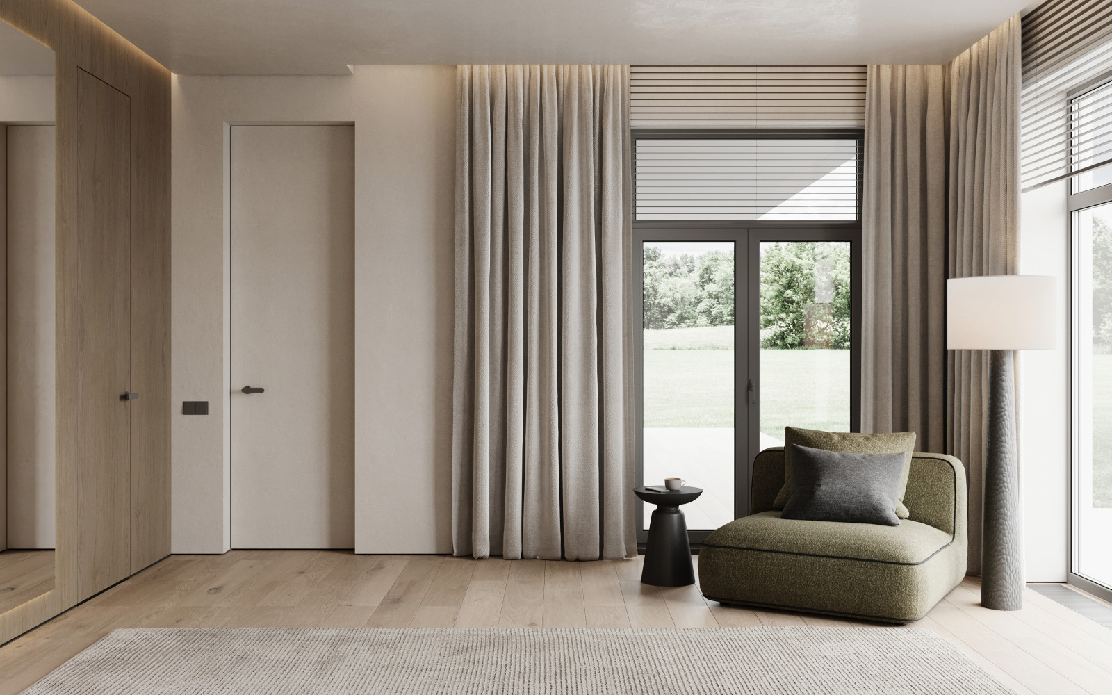 Коттедж (240 кв). Спальня