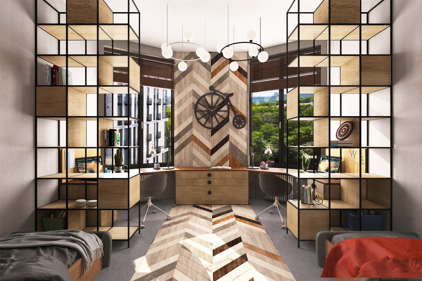 Детская для двух мальчиков