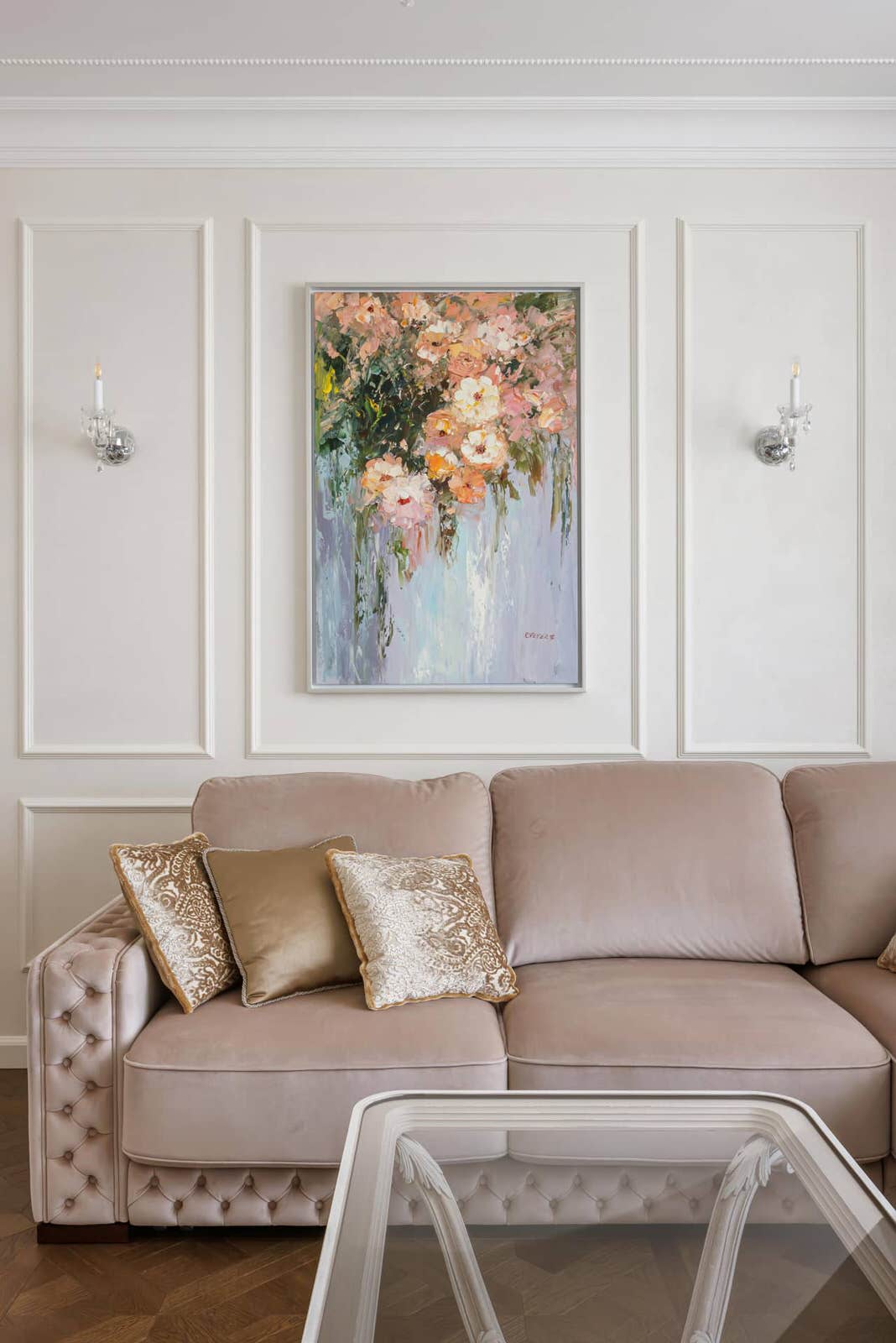 Дизайн и ремонт квартиры на 1ой Тверской-Ямской улице — Игра в классику