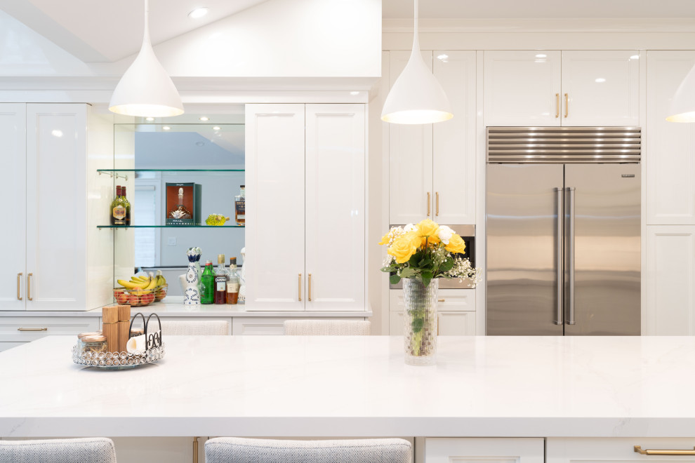Kitchen - kitchen idea in New York