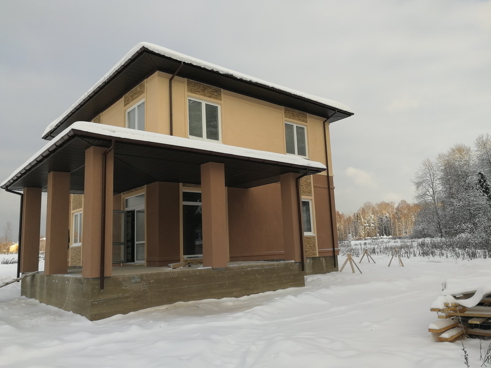 Строительство дома в КП Фаворит