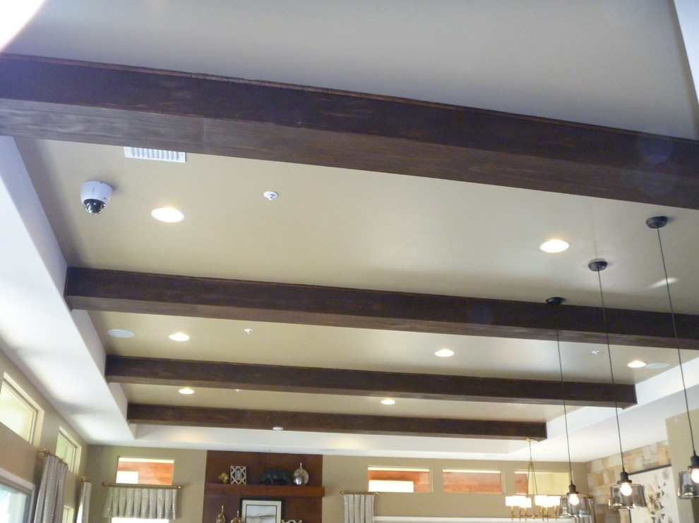 Mountain style kitchen photo in Phoenix