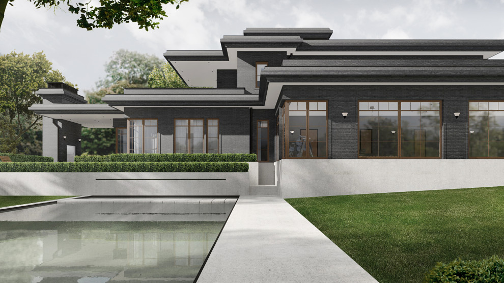 Проект загородного дома. Рублёвка