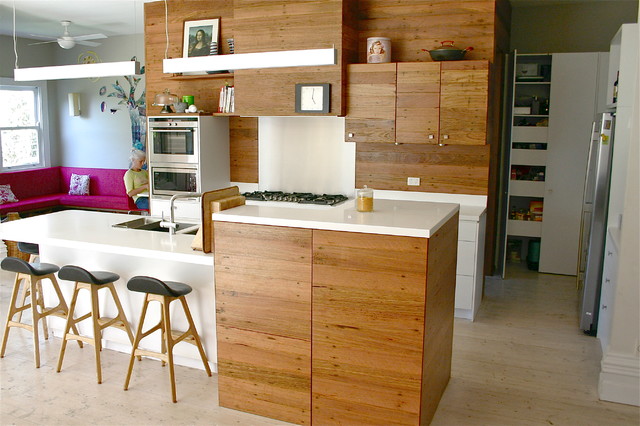North Rd House contemporaneo-cocina
