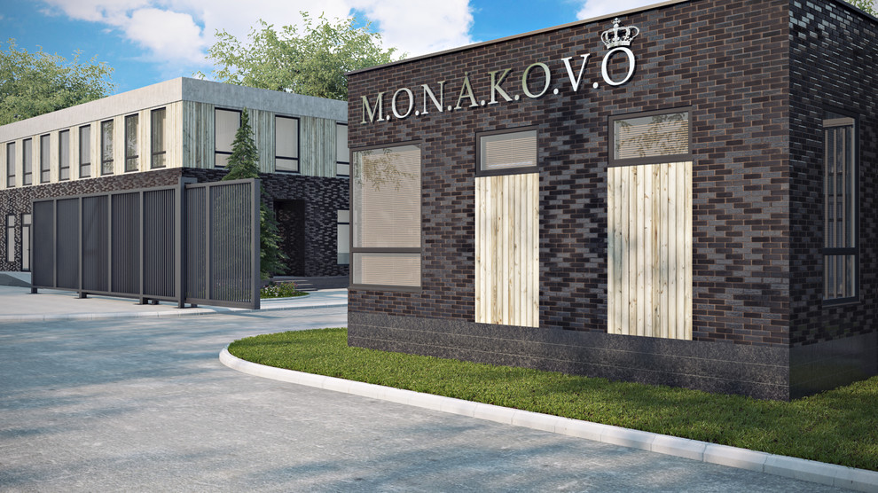 Поселок и Яхт-клуб. Эскиз и концепт