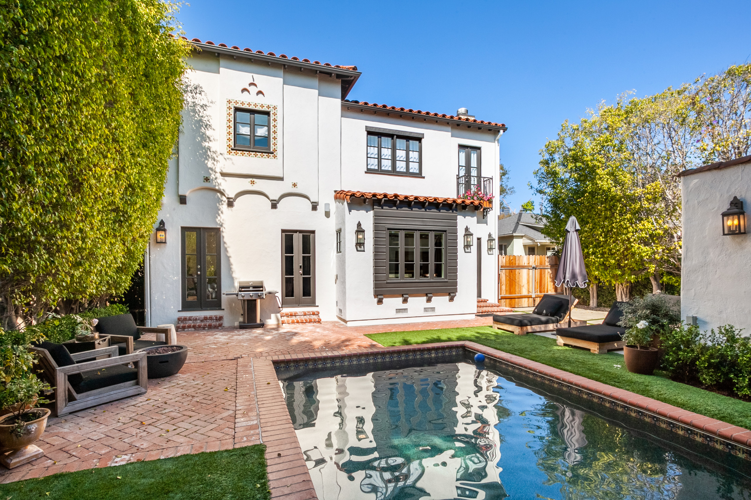 Transitional Spanish Colonial Addition and Remodel