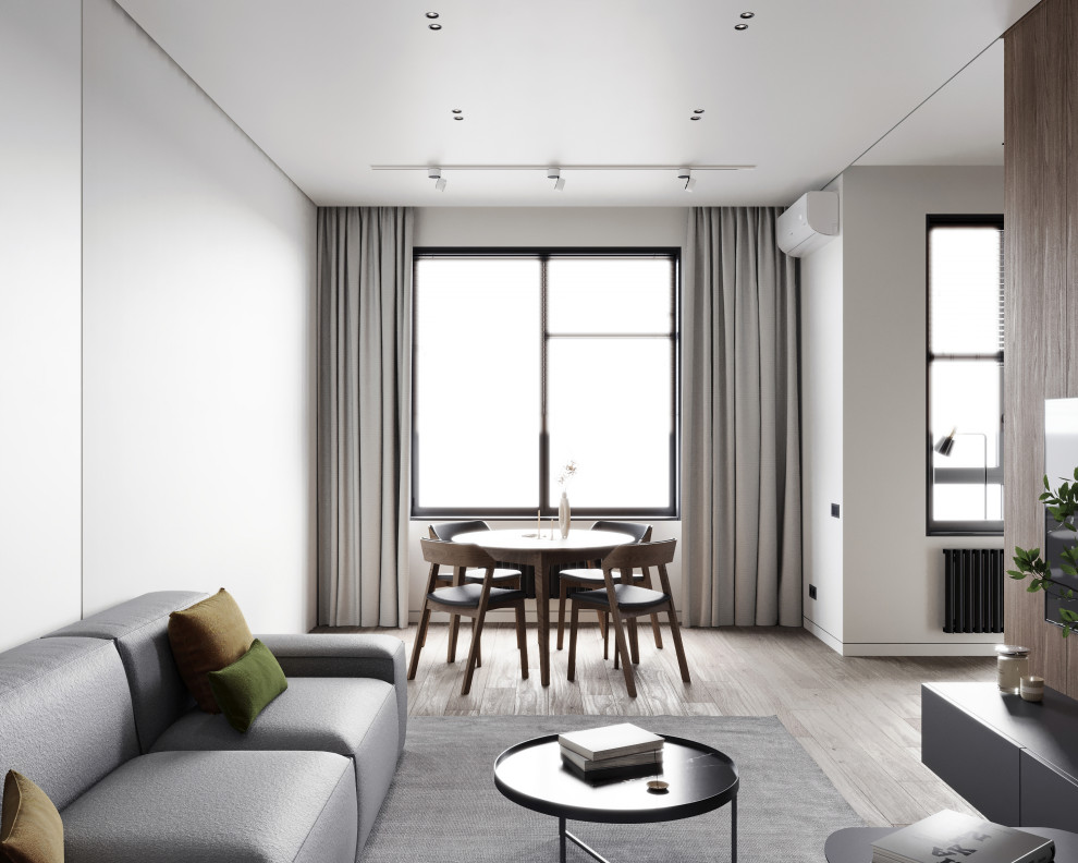 Дизайн интерьера квартиры в ЖК "Притяжение" на Выборгской набережной