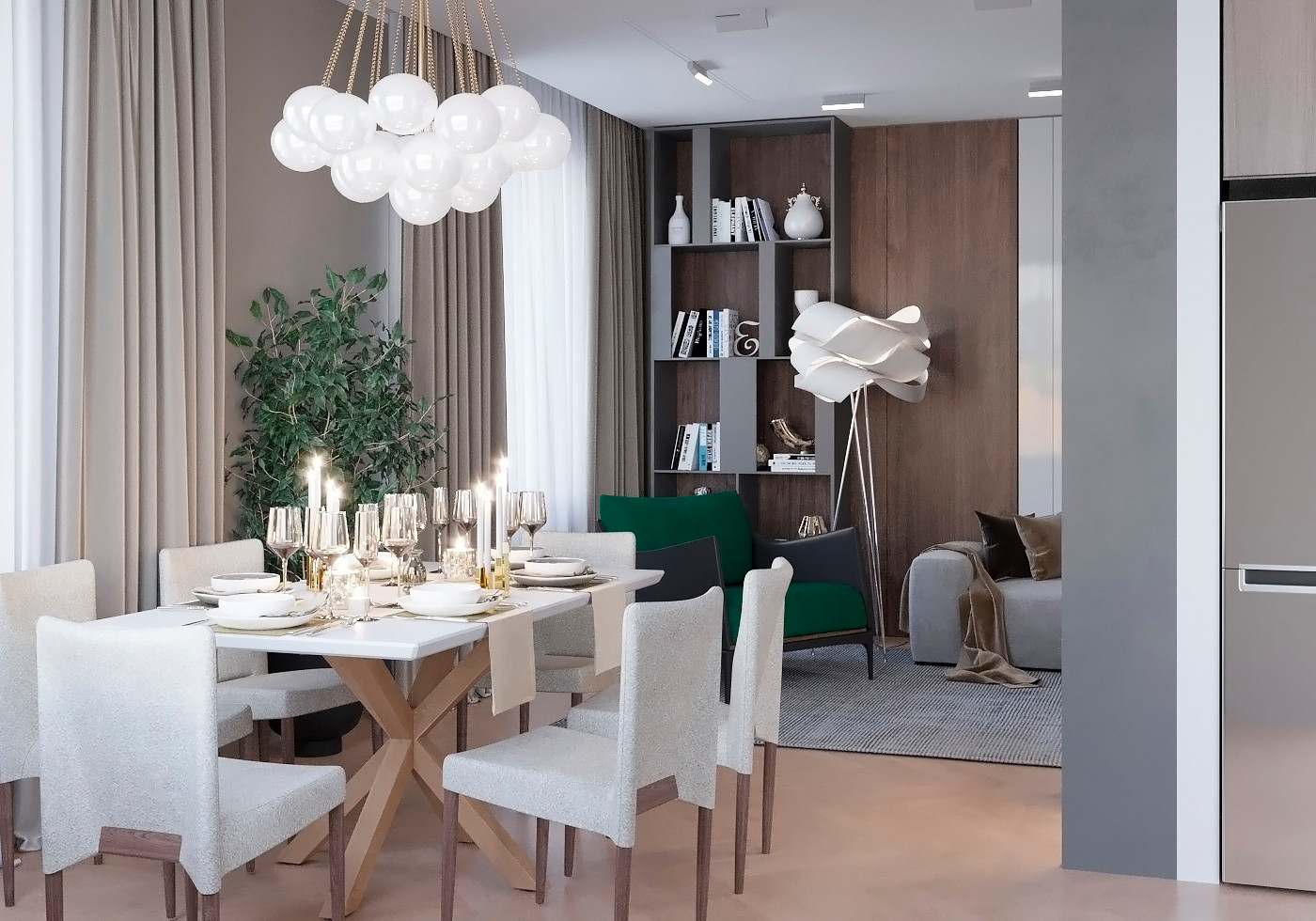 Квартира в Иркутске 106 м2