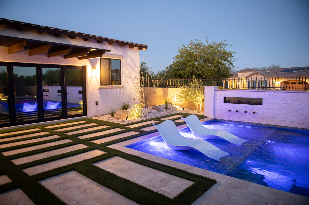 Backyard landscape/lighting