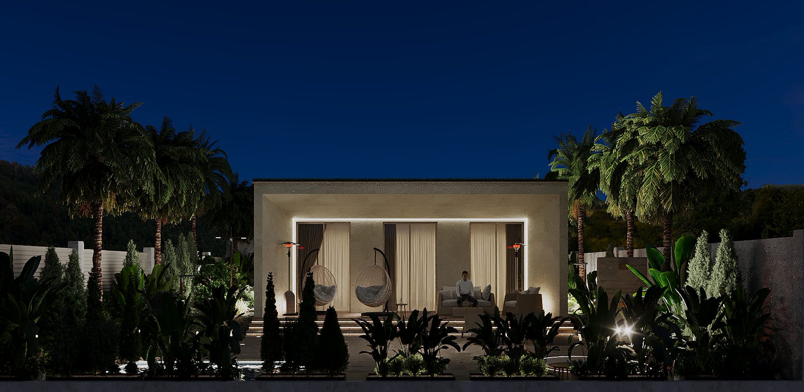 Архитектурный проект 1-но этажной MINIVILLI.terra