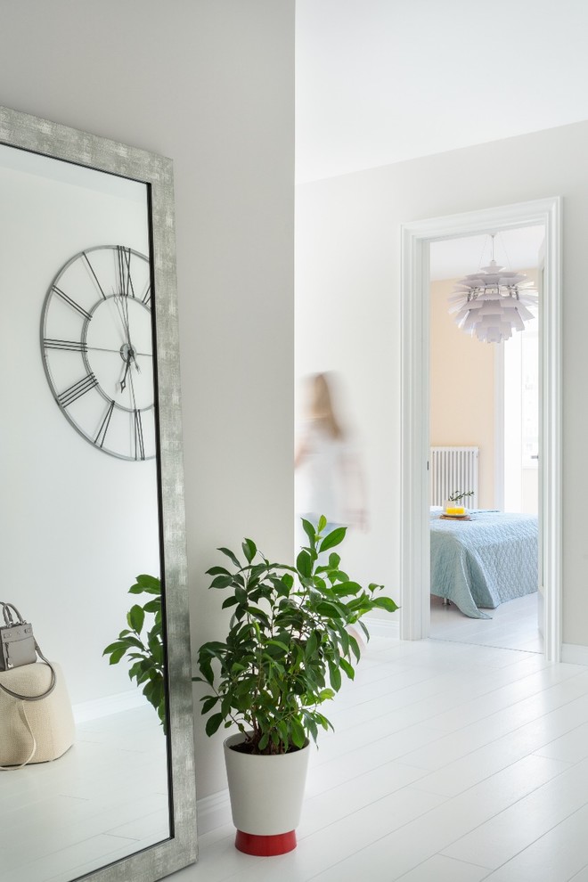 Скандинавский минимализм в белых тонах